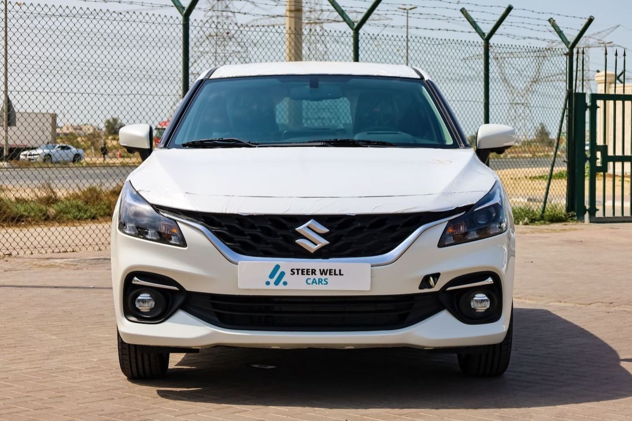 سوزوكي بالينو 2026 GLX – 1.5L Petrol | 360° View | 6 Airbags | Export Only | Best Price
