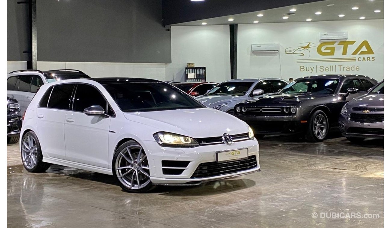 فولكس واجن جولف "SOLD" 2015 Volkswagen Golf R, Warranty, Full Service History, GCC, Low Kms
