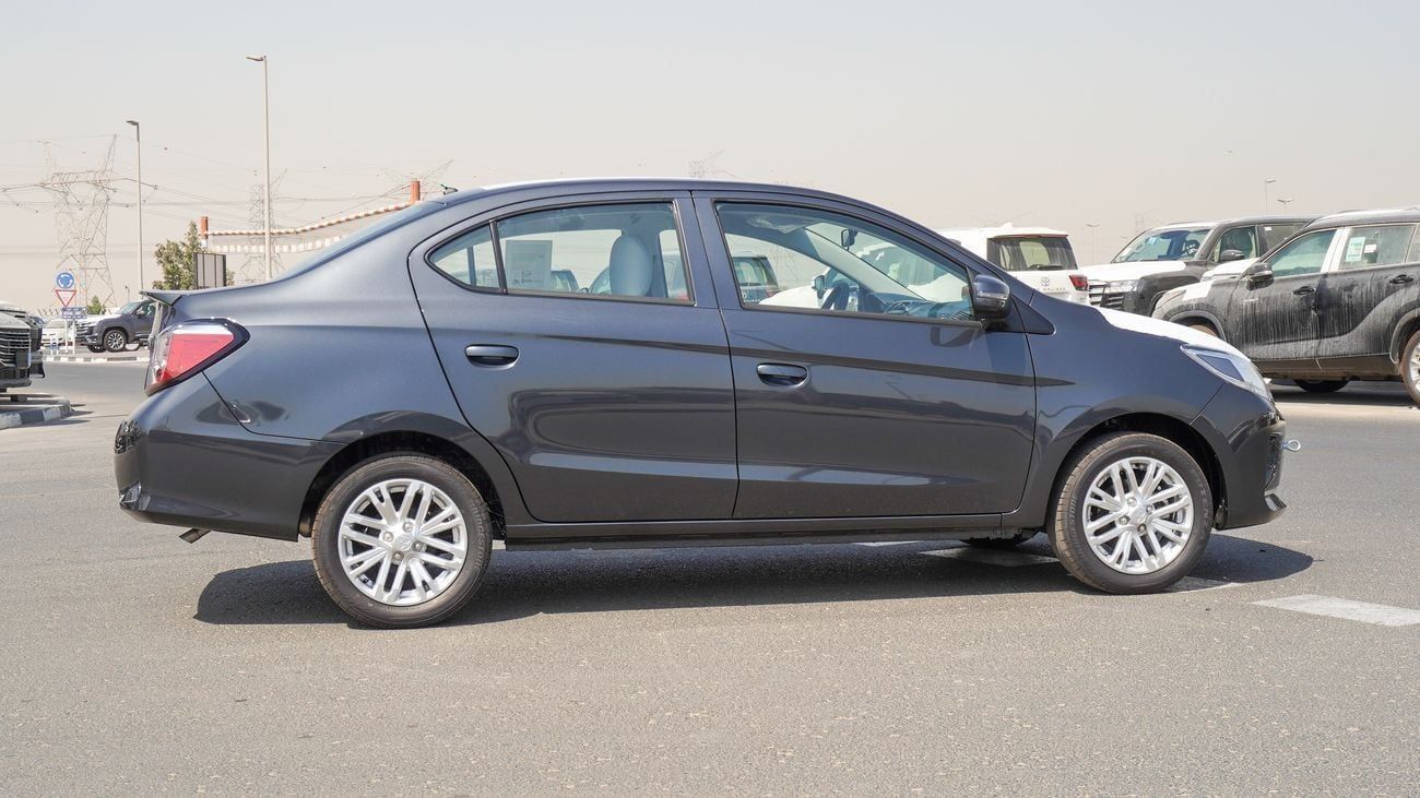 Mitsubishi Attrage Brand New Mitsubishi Attrage 2025 Export 1.2L 2WD Petro|Grey/Silver|ATTRAGE-PREM-25|