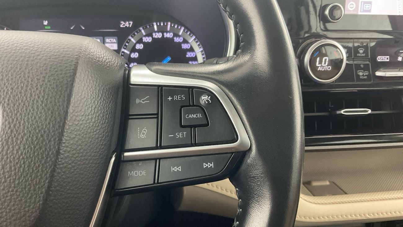 تويوتا هايلاندر VXR | شامل الضمان | 0 ﺪﻔﻋﺓ ﺃﻮﻟﻯ