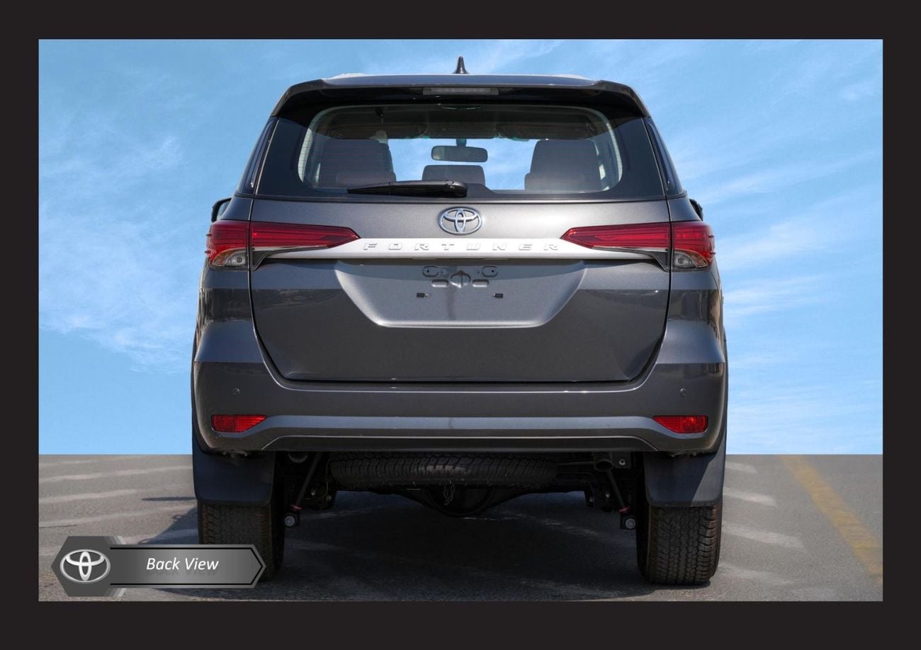 تويوتا فورتونر EXR TOYOTA FORTUNER 2.4L 4X4 STD(i) A/T DSL 2026 Export only