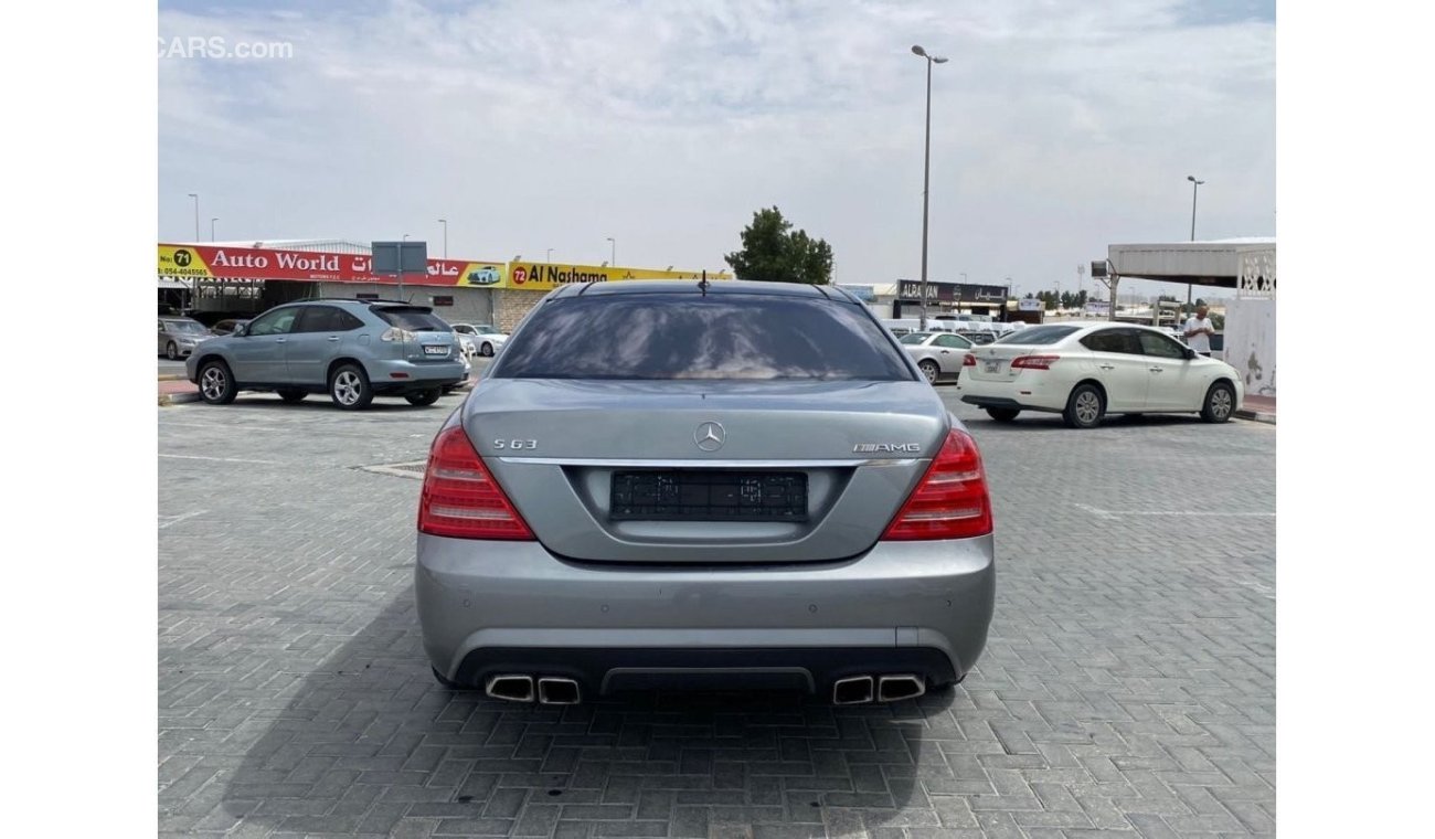 مرسيدس بنز S 63 AMG موديل 2010 لارج خليجي 8 سلندر عداد الكيلو متر 190000 km ناقل الحركة اوتوماتيك