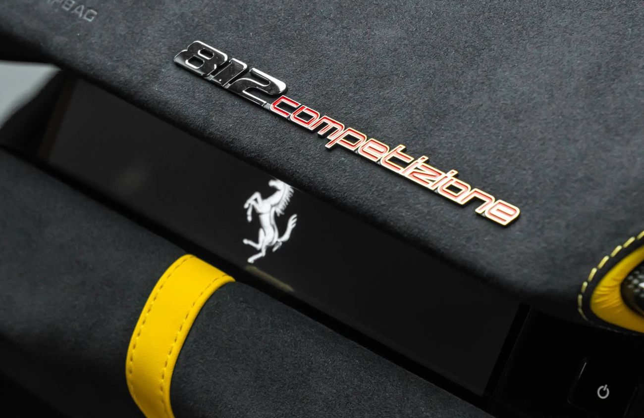 Ferrari 812 Competizione 6.5L V-12 Naturally Aspirated Engine
