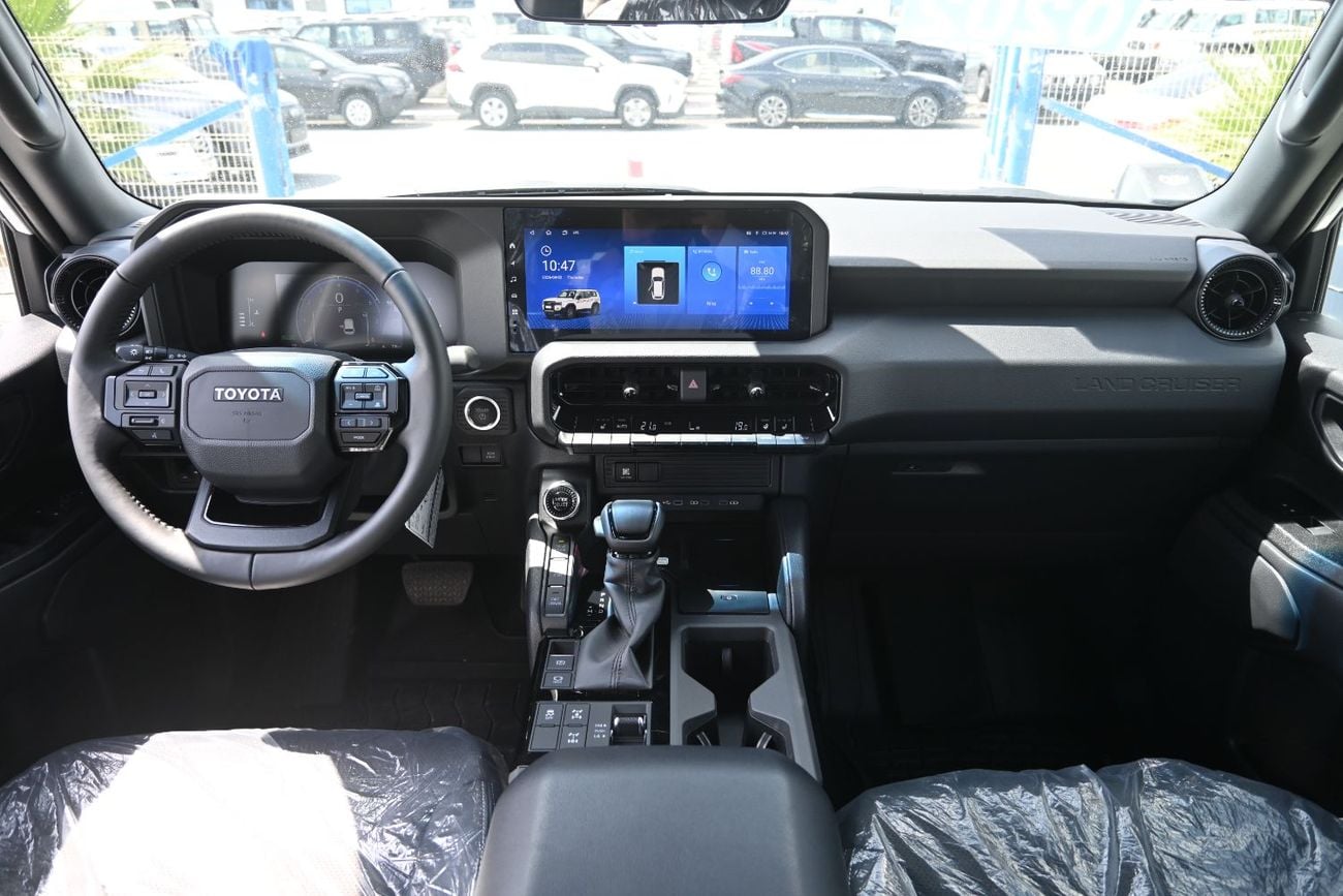 تويوتا برادو Toyota LC Prado, i-Force Max 2.4L Turbo L4 Hybrid, Color White Model 2025