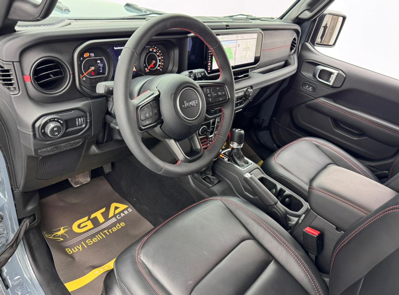 Jeep Wrangler Rubicon X 3.6L 2024 Jeep Wrangler Rubicon X, 2028 Jeep Warranty, Jeep Service History, GCC