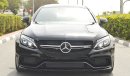 مرسيدس بنز C 63 AMG S, V8 Biturbo, GCC Specs with 2 Years Unlimited Mileage Warranty