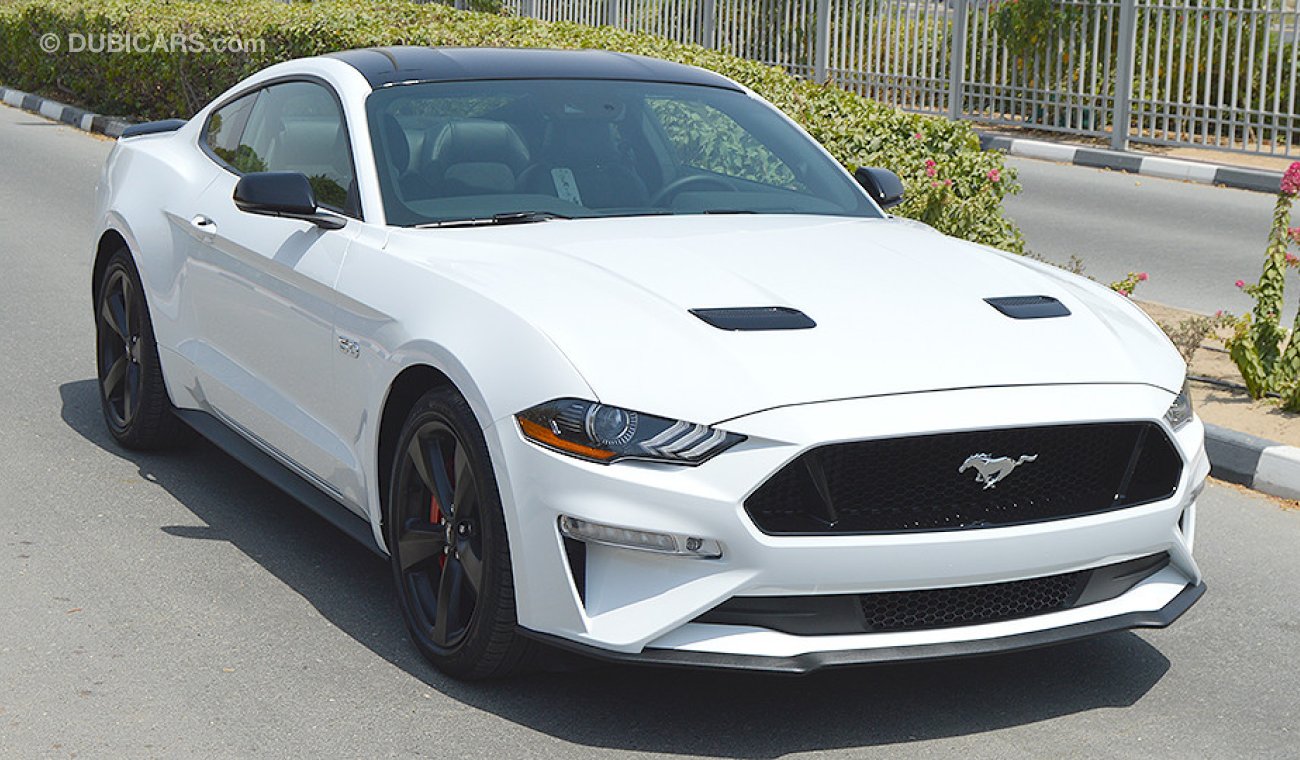 Ford Mustang GT Premium+, 5.0L V8 GCC, 0km with 3 Yrs or 100K km Warranty, 60K km Service at Al Tayer