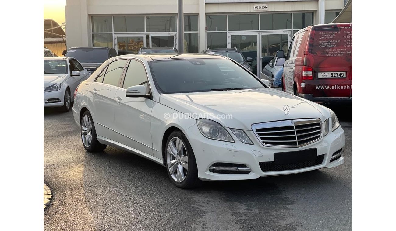 Mercedes-Benz E300 Avantgarde Mercedes E300 2012 GCC full option