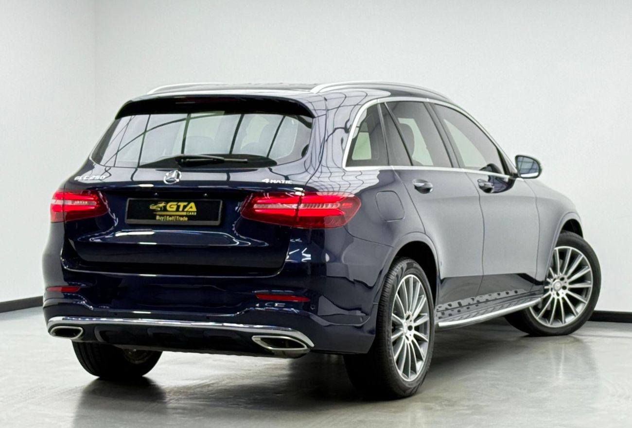 مرسيدس بنز GLC 250 4MATIC 2.0L 2017 Mercedes-Benz GLC 250 4MATIC, Agency Full Service History, GCC