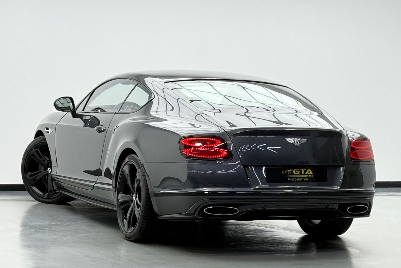 بنتلي كونتيننتال جي تي Speed W12 2017 Bentley Continental GT Speed W12, Service History, Low Kms, Excellent Condition, GCC