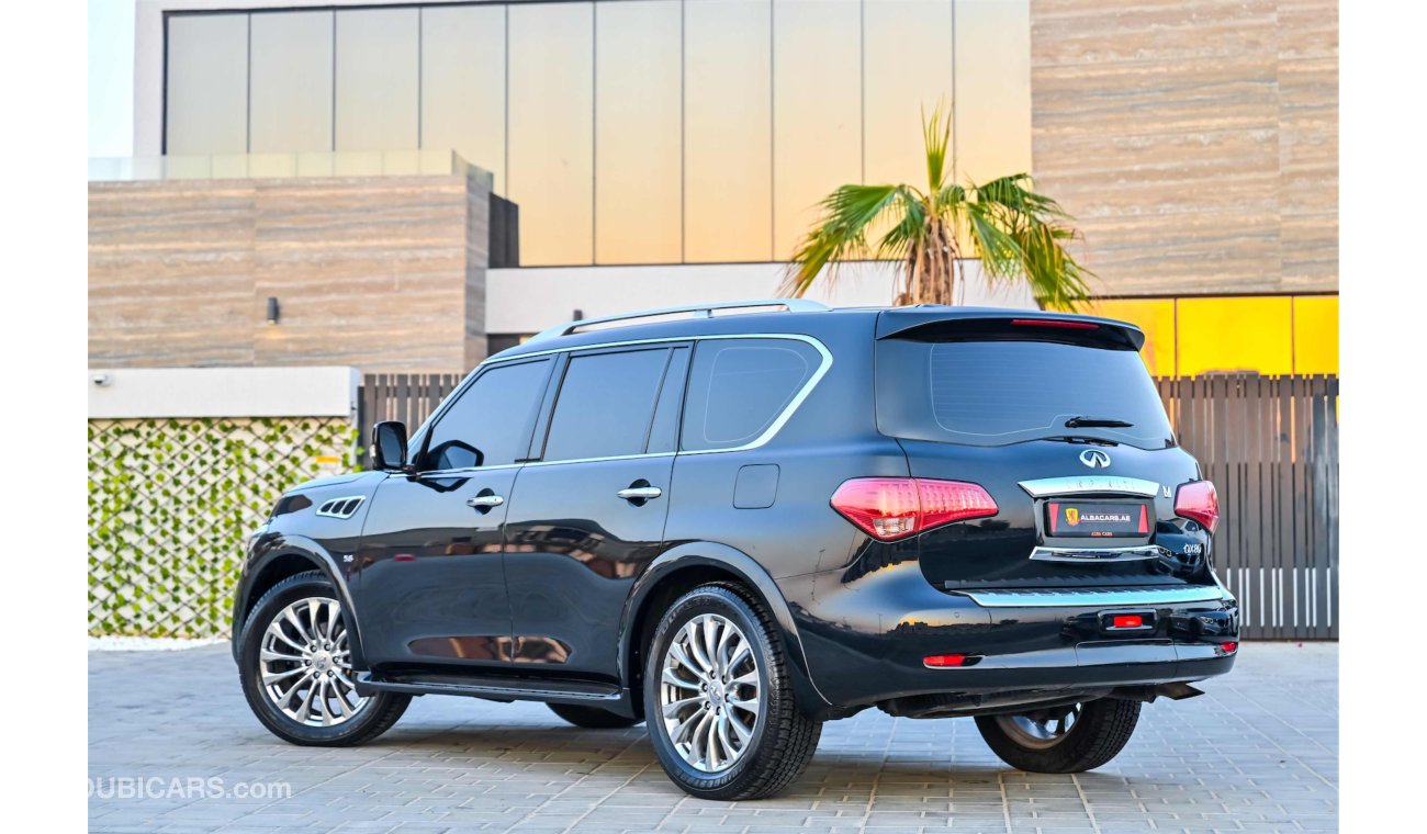 Infiniti QX80 5.6L V8 | 2,722 P.M | 0% Downpayment | Full Option | Perfect Condition