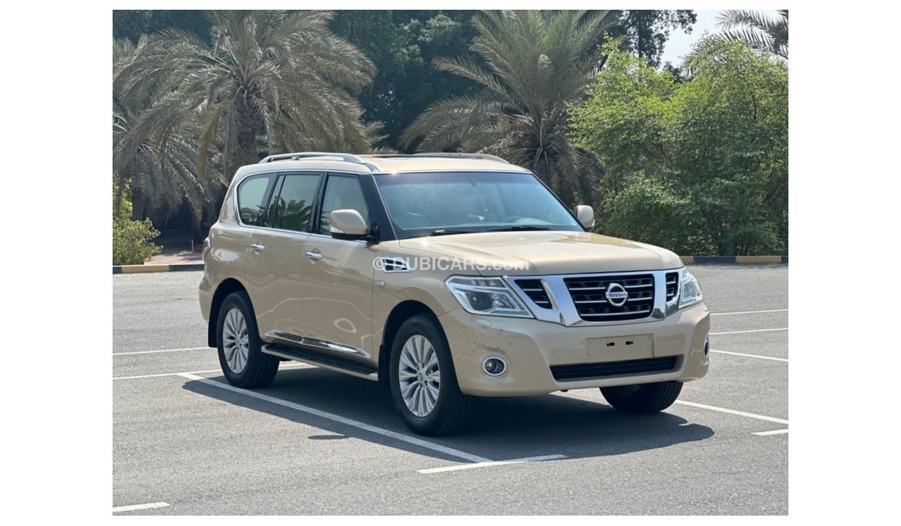 نيسان باترول LE تيتانيوم موديل 2017 خليجي حاله ممتازه جدا من الداخل والخارج فل مواصفات كراسي جلد  وكاميرا خلفيه و