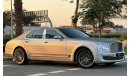 بنتلي مولسان BENTLEY MULSANNE 2012 V8 VIP LOW MILEAGE IN PERFECT CONDITION