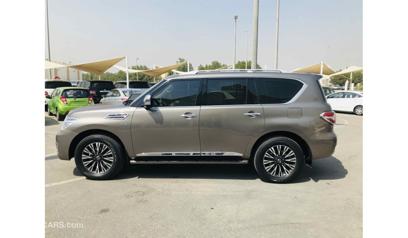 Nissan Patrol فل ابشن مكينه كبيره سياره نظيفه جدا بحاله ممتاذه بدون حوادث ضمان شاسيه جير ماكينه