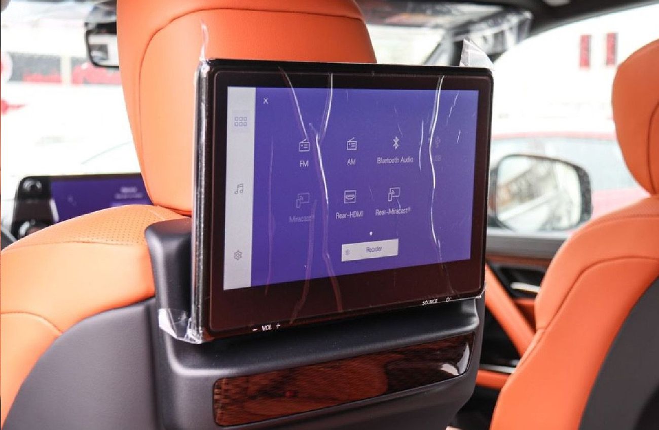 لكزس LX 600 VIP 3.5L 3 SEATS 2024 | BLACK - FLAIR | BEST EXPORT PRICE