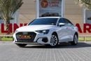 أودي A3 35 TFSI 1.4L Audi A3 35TFSI 2021 GCC under Warranty with Flexible Down-Payment.