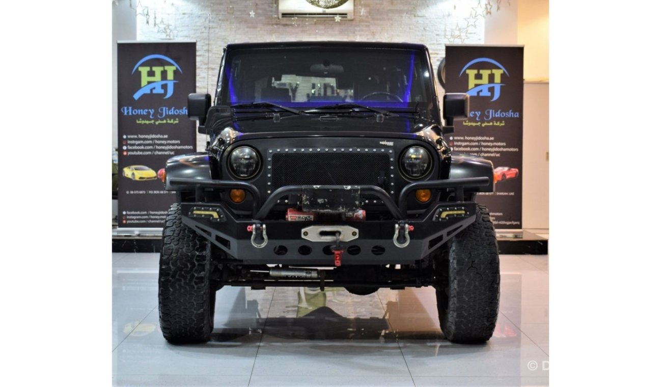 Used EXCELLENT DEAL for our Jeep Wrangler Unlimited SAHARA 2008 Model!! in  Black Color! GCC Specs 2008 for sale in Dubai - 428800