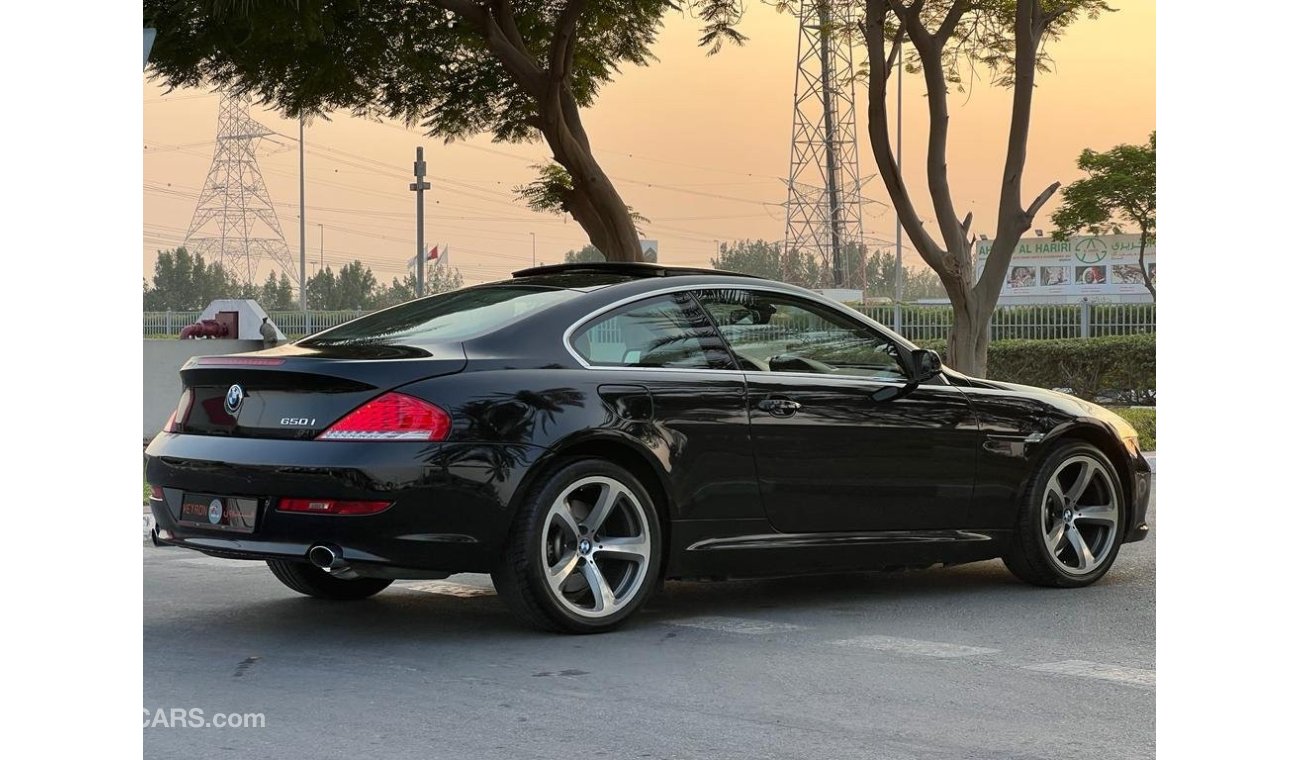 بي أم دبليو 650 BMW 650I 2009 GCC IN PERFECT CONDITION