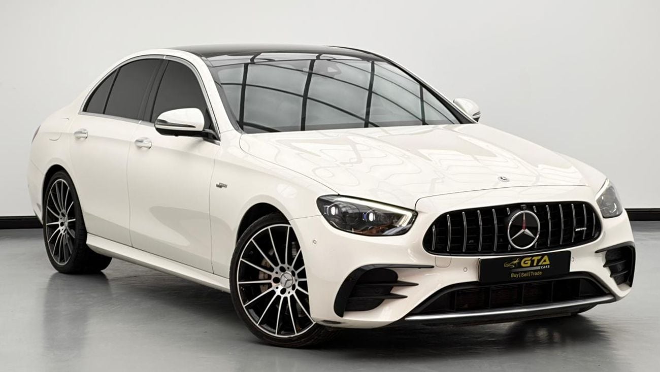 مرسيدس بنز E 53 AMG 2021 Mercedes-Benz E-53 4Matic+, 1 Year Warranty Unlimited Km, Full Service History