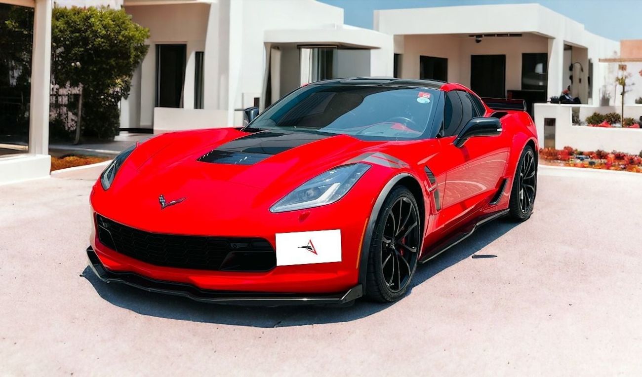 Chevrolet Corvette Grand Sport AED 4430 PM | CORVETTE C7 GRAND COUPE 2017 | GCC | TOP RANGE | LADY DRIVEN