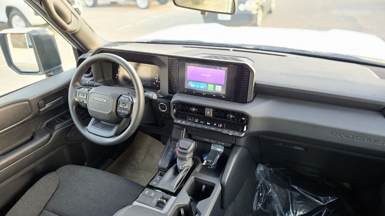 Toyota Prado Toyota Prado TOYOTA PRADO PETROL 2.4T URBAN - E BASIC - 2025 MODEL - WHITE INSIDE BLACK