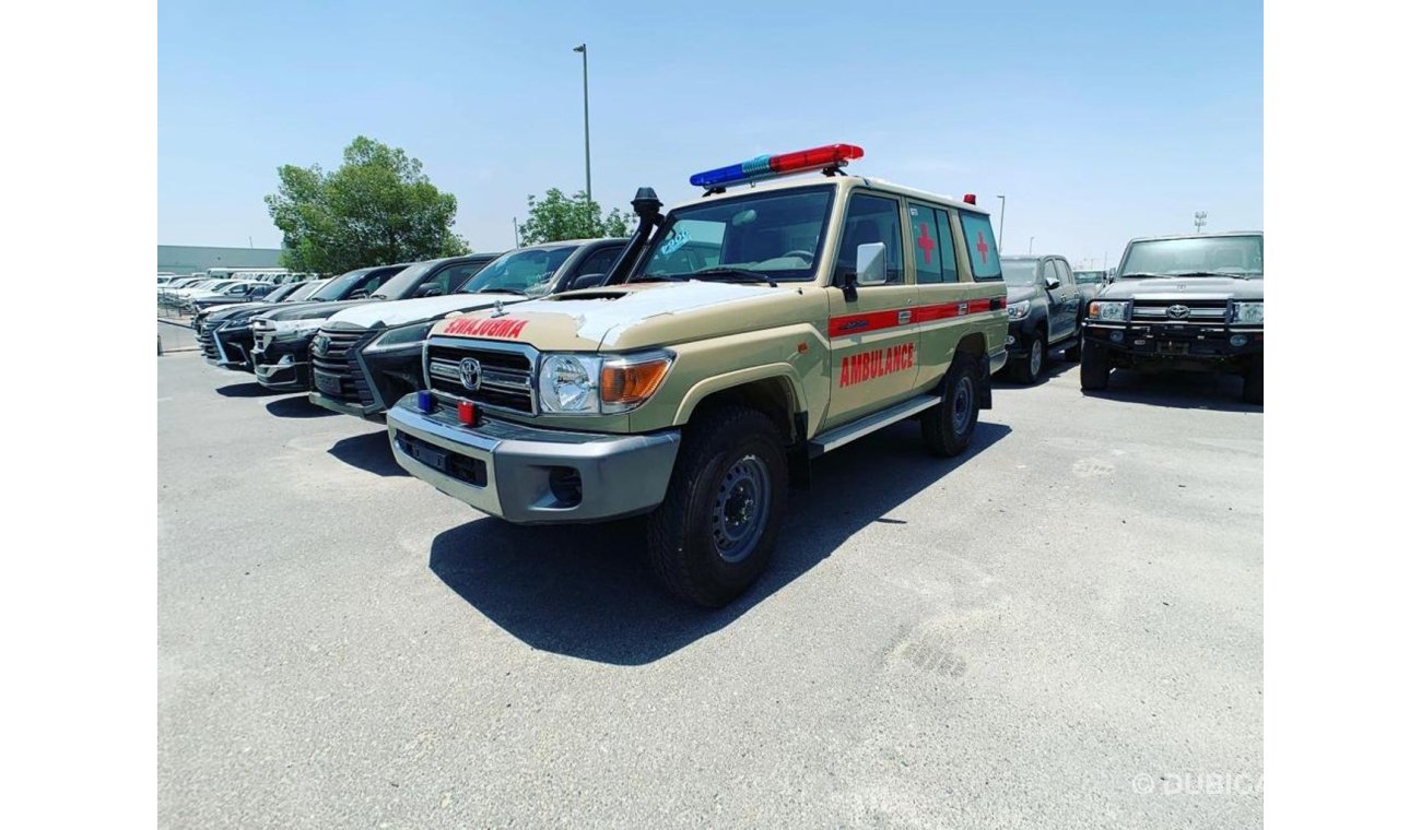 تويوتا لاند كروزر VDJ76 M/T DIESEL HARDTOP STANDARD AMBULANCE CONVERSION