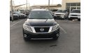 Nissan Pathfinder Nissan Pathfinder model 2014 GCC car prefect condition full option panoramic roof leather seats one 