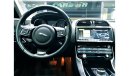 جاغوار XE JAGUAR XE 2017 GCC IN PERFECT CONDITION WITH A FULL SERVICE HISTORY FROM AL TAYER