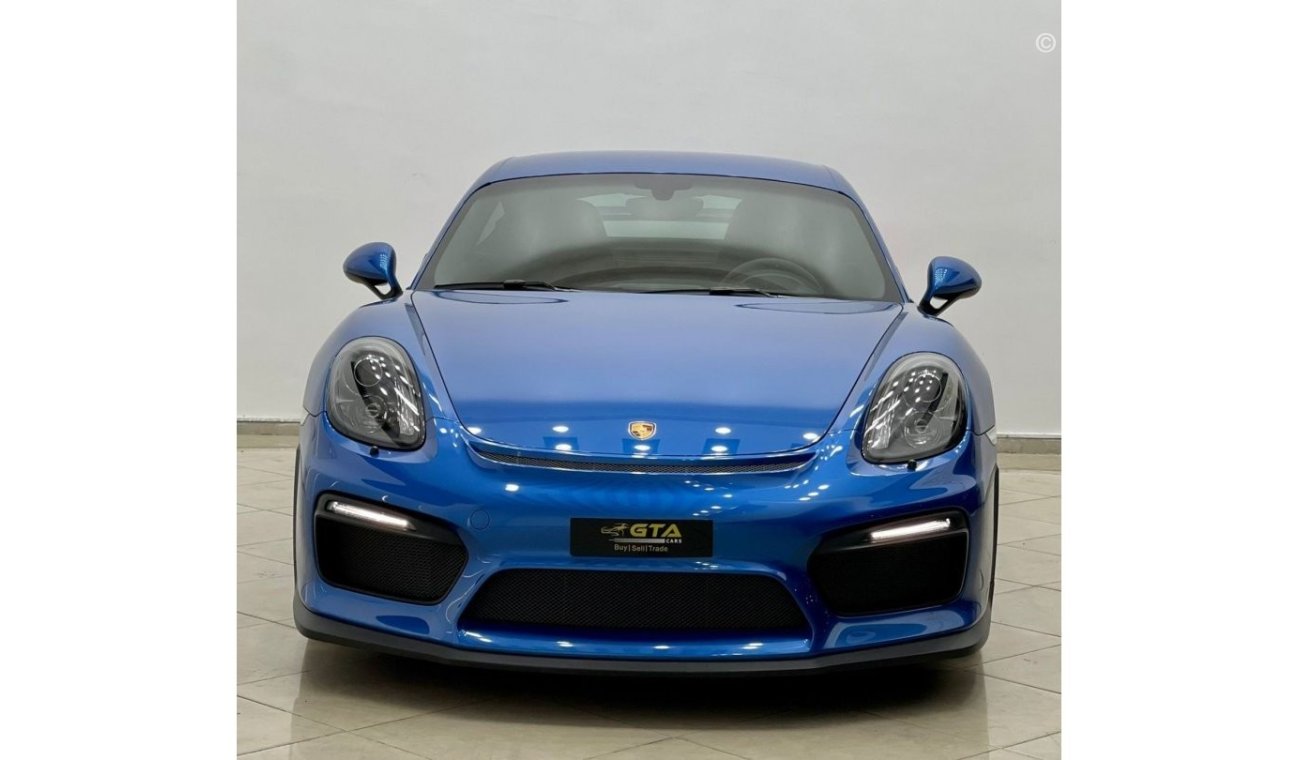 Used 2016 Porsche Cayman GT4, Porsche WarrantyService History, GCC