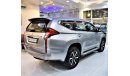 Mitsubishi Montero ORIGINAL PAINT ( صبغ وكاله ) Mitsubishi Montero Sport 2017 Model!! in Silver Color! GCC Specs