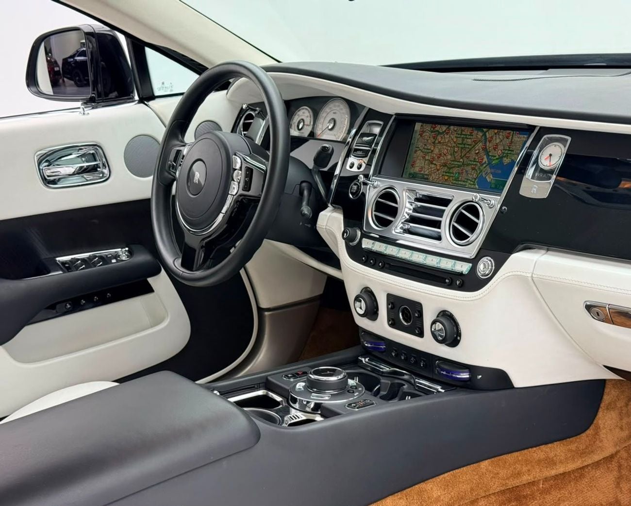 رولز رويس واريث STD 2017 Rolls Royce Wraith, Service History, Spirit Of Ecstasy, Fully Loaded, Excellent Condition, 
