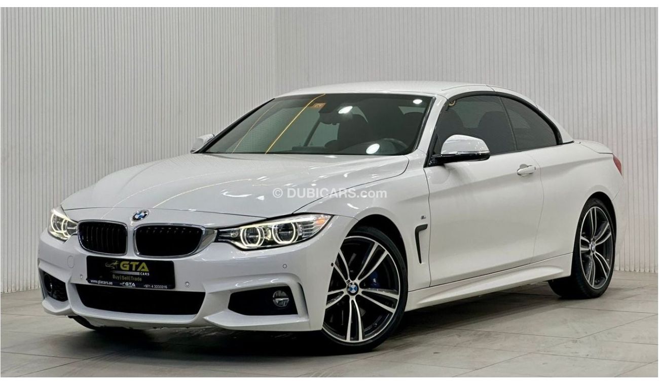 BMW 440i 2017 BMW 440i M-Sport Convertible, Warranty, Full Options, Low Kms, GCC