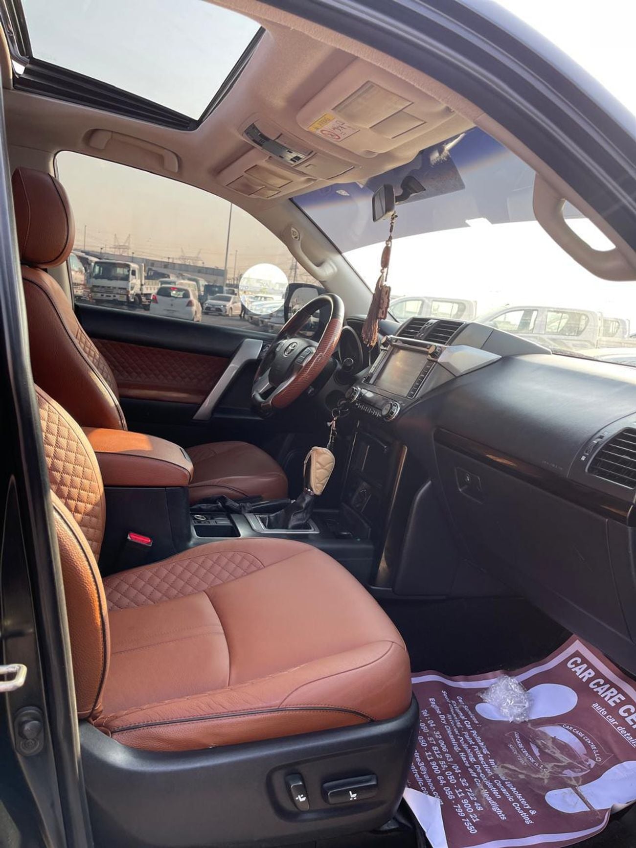 Toyota Prado Agency Maintained Zero Accidents Guarantee VXR LHD 2TR 2.7L V4 Petrol engine Automatic Gear 4WD 7 Se