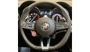 Alfa Romeo Stelvio 2018 Alfa Romeo Stelvio Quadrifoglio, Alfa Romeo Warranty-Service Contract-Service History, GCC