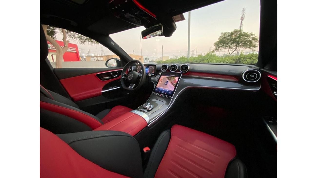 Mercedes-Benz C 200 MERCEDES C200 2024 AMG PACKAGE - 5 YEARS WARRANTY AND SERVICE CONTRACT FROM GARGASH