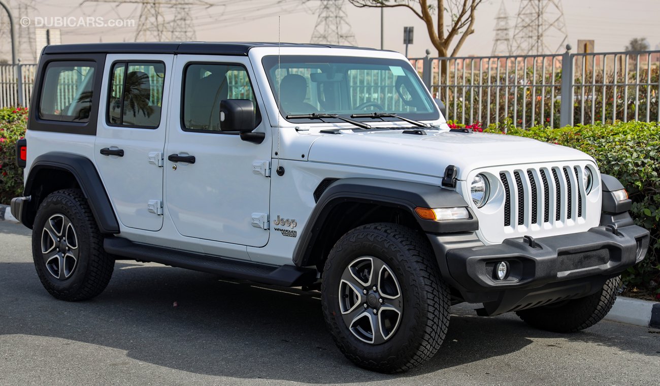 Jeep Wrangler Unlimited Sport V6 3.6L , GCC , 2021 , 0Km , W/3 Yrs or 60K Km WNTY @Official Dealer