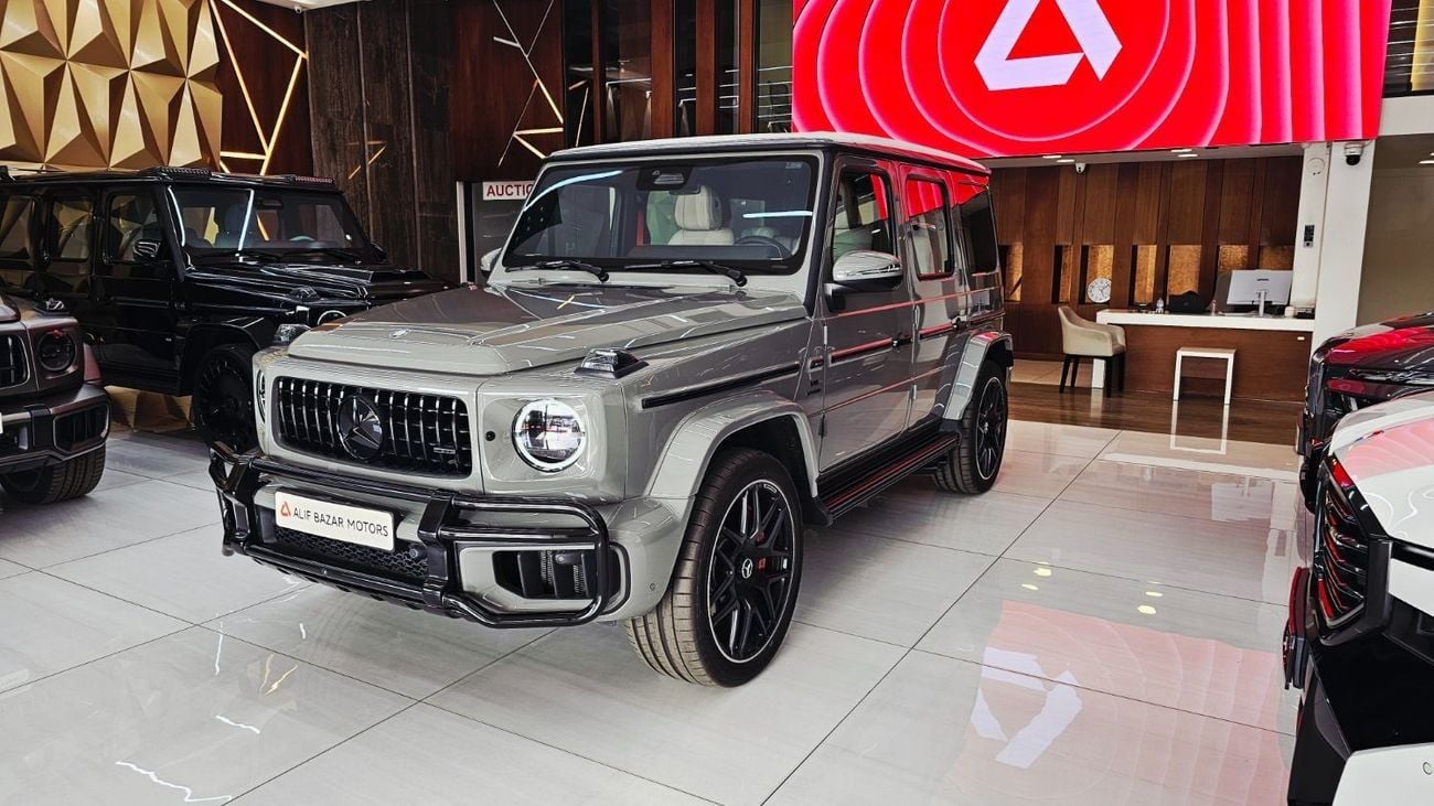 مرسيدس بنز G 63 AMG STD 2026 G63 AMG NARDO GREY DOUBLE NIGHT PACKAGE