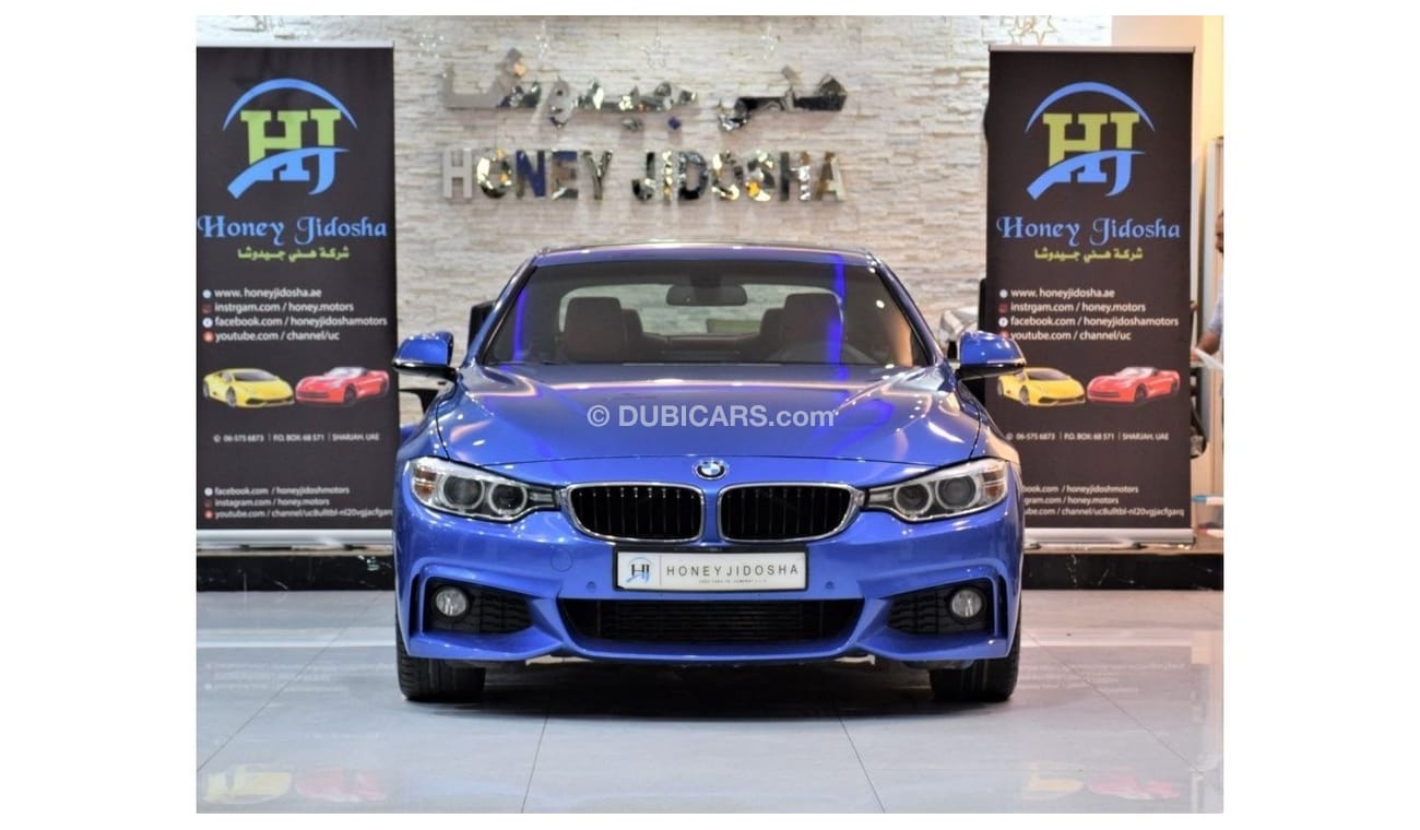 بي أم دبليو 428i EXCELLENT DEAL for our BMW 428i Coupe M-Kit ( 2016 Model! ) in Blue Color! GCC Specs