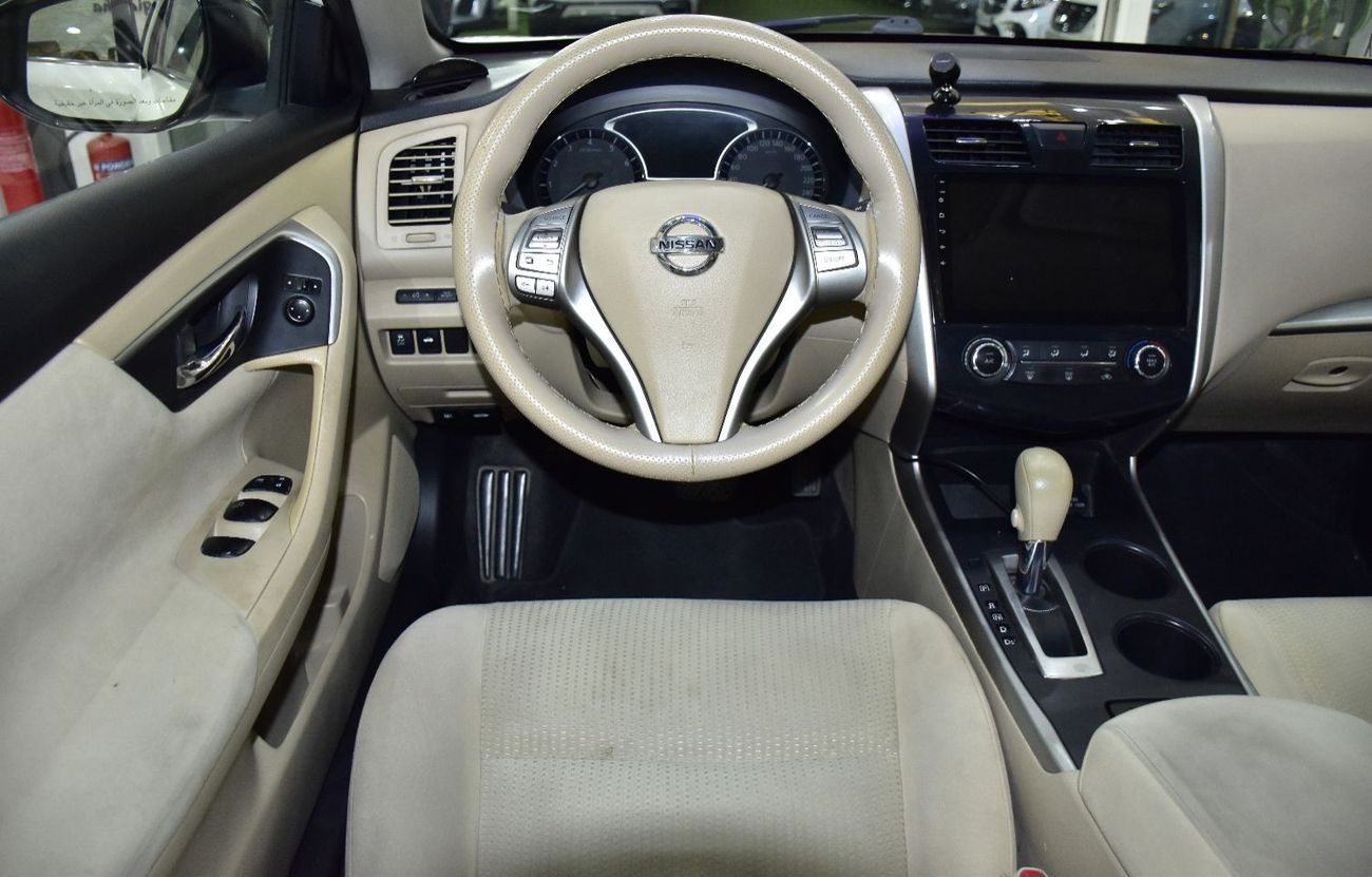 Nissan Altima EXCELLENT DEAL for our Nissan Altima 2.5 S ( 2015 Model ) in White Color GCC Specs