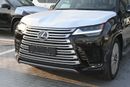 Lexus LX600 SIGNATURE Turbo Sport, 3.5L Twin-Turbo V6, Color Black