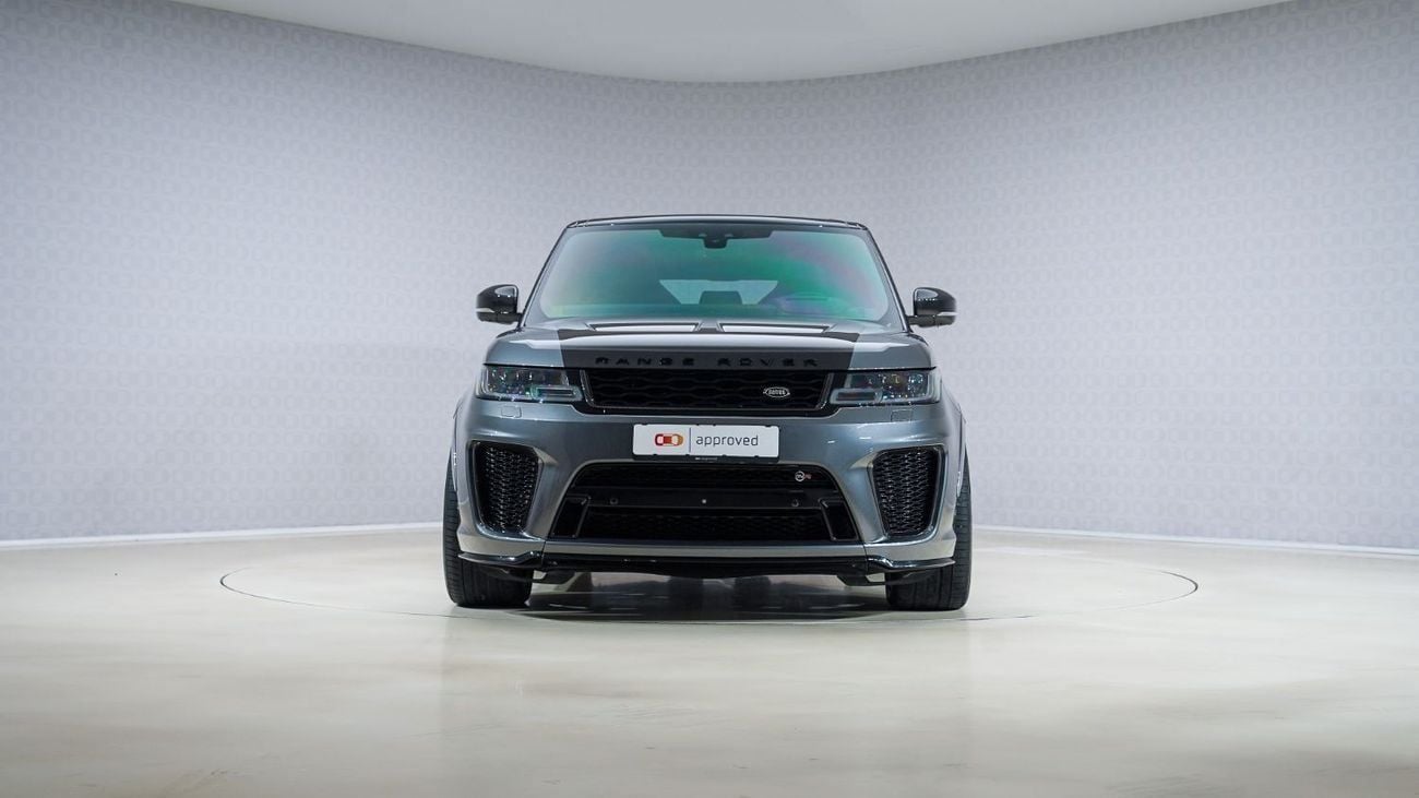 Land Rover Range Rover Sport SVR 5.0L (575 HP) 4WD | AED 4,385 PM | Up to 3 Years Warranty | GCC