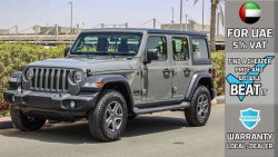 Jeep Wrangler Unlimited Sport Plus V6 3.6L , 2023 GCC , 0Km , With 3 Years or 60K Km Warranty @Official Dealer