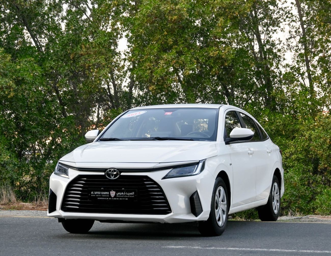 Toyota Yaris 1.5L E Toyota Yaris 1.5L 2023 GCC Original Paint & accident-free Excellent Condition 1004 AED Monthl