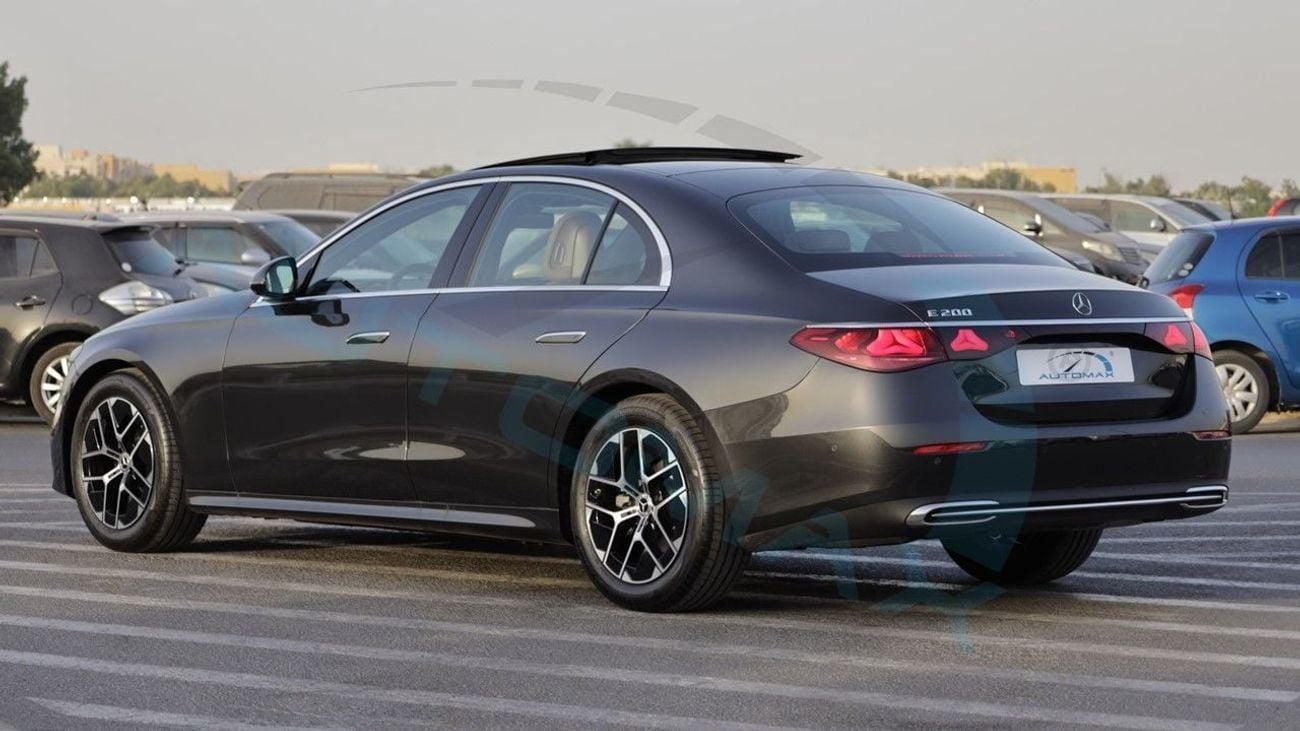 مرسيدس بنز E200 Avantgarde EQ Boost 2.0L RWD 2025 0Km With 5 Years Or 200,000 Km Warranty