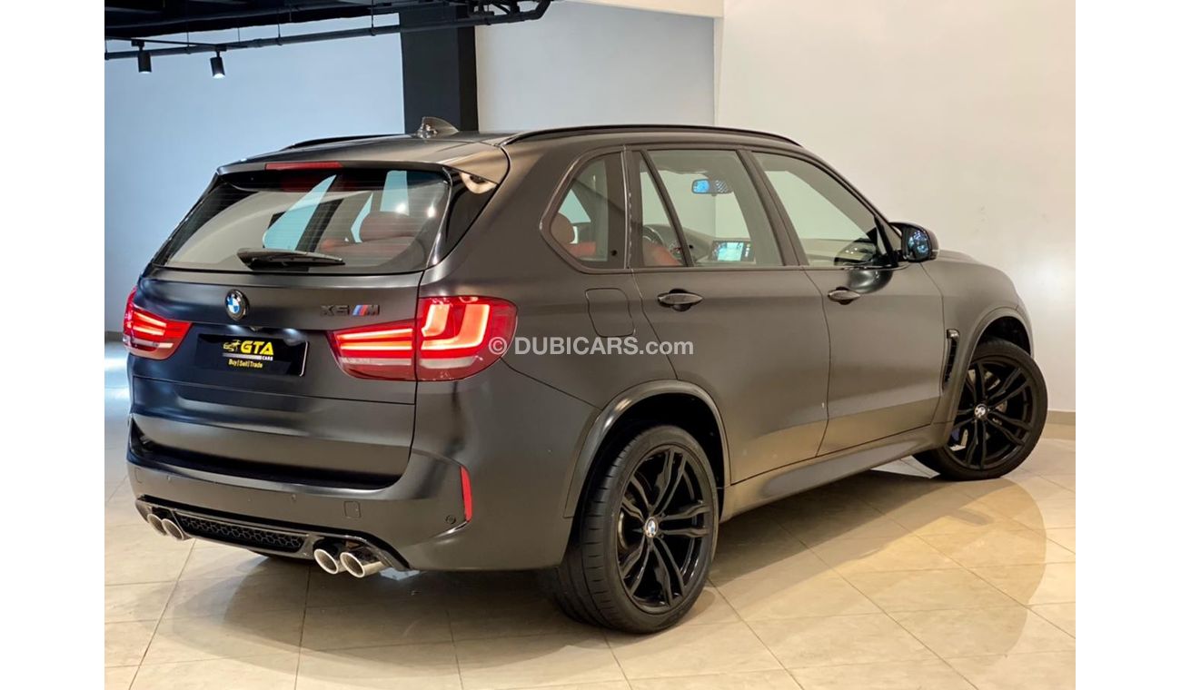 BMW X5M 2016 BMW X5 M V8, Full BMW Service History, Warranty, GCC