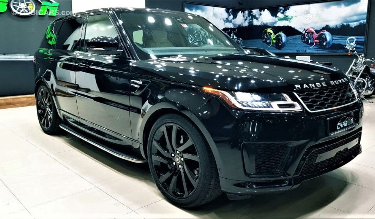 لاند روفر رانج روفر سبورت سوبرتشارج RANGE ROVER SPORT V6 SUPERCHARGED 2018 MODEL WITH 45K KM FOR 239,000 AED ONLY