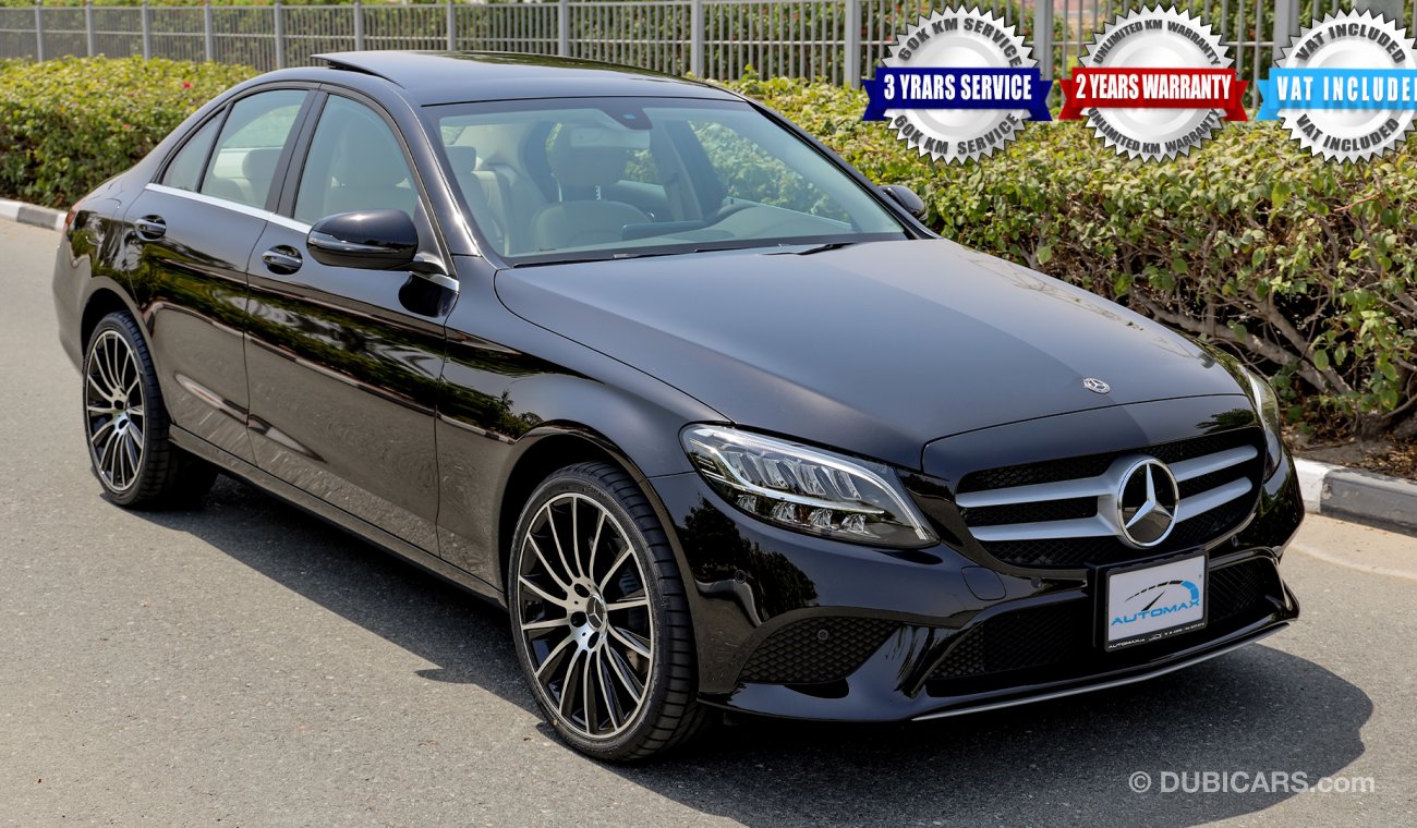 مرسيدس بنز C200 مرسيدس بنز ,C200   AMG ,2020مطابقة للمواصفات الخليجية 0 كم مع ضمان سنتان + 3 سنين صيانة@EMC