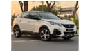 Peugeot 3008 PEUGEOT 3008 2019 GT LINE 1.6L GCC SERVICE HISTORY ORIGINAL PAINT UNDER WARRANTY