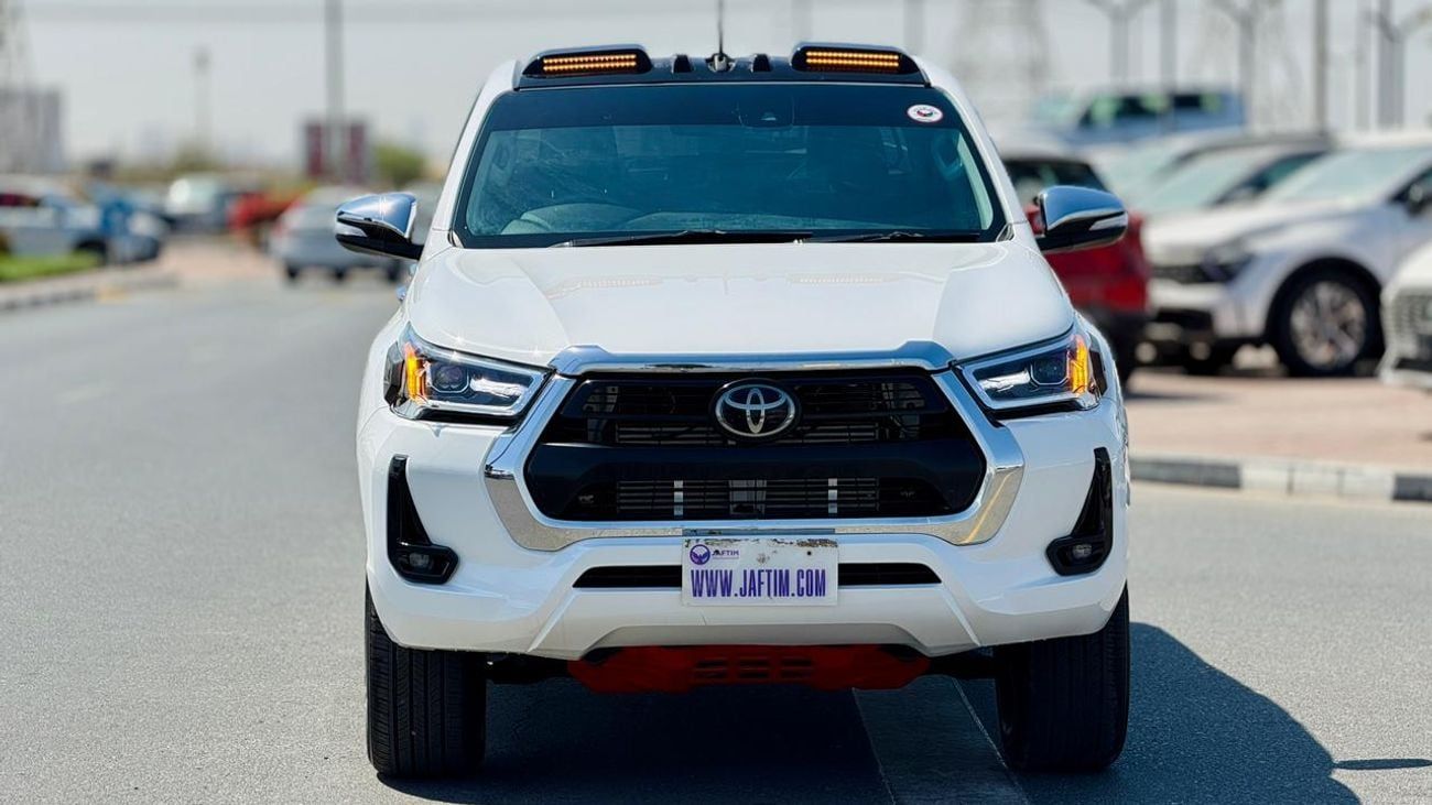 Toyota Hilux 2021| 2.8L DIESEL ENGINE | AT | RHD | HEAVY SPORTS BAR | ROOF MOUNTED LED LIGHTS | DIGITAL AC | ELEC