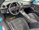Porsche 718 Cayman GTS 2.5L 2019 Porsche 718 Cayman GTS, December / 2026 Porsche Warranty, Porsche Service History, GCC